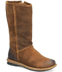 Born Salee Distressed Suede Mid Calf Boots