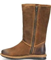 Born Salee Distressed Suede Mid Calf Boots