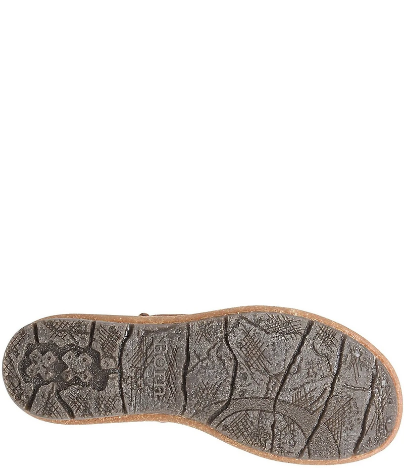 Born Salee Distressed Suede Mid Calf Boots