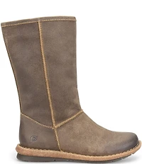 Born Salee Distressed Suede Mid Calf Boots