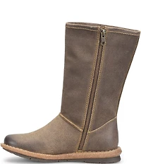 Born Salee Distressed Suede Mid Calf Boots