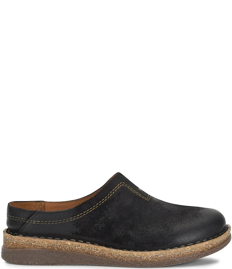 Born Seana Suede Clogs