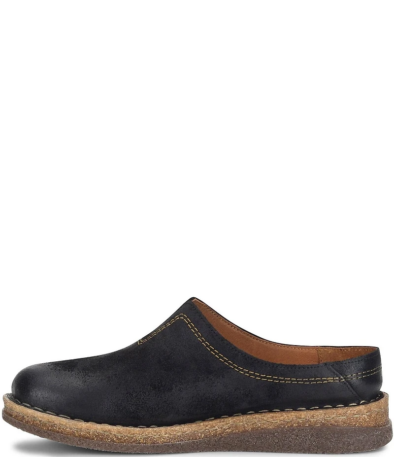 Born Seana Suede Clogs