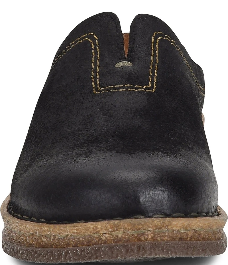 Born Seana Suede Clogs