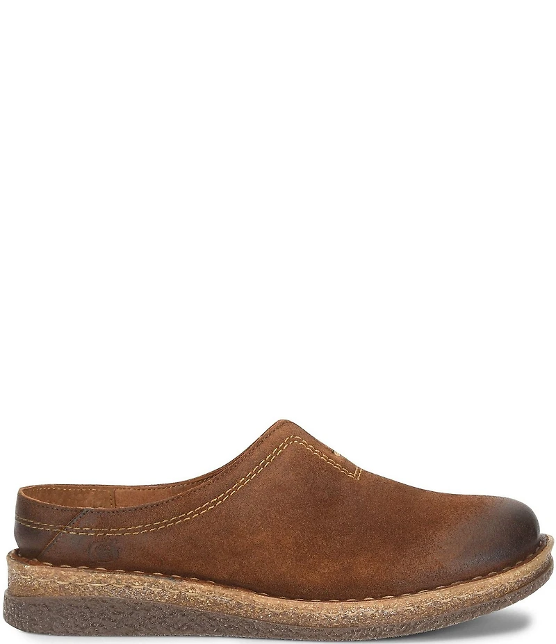 Born Seana Suede Clogs