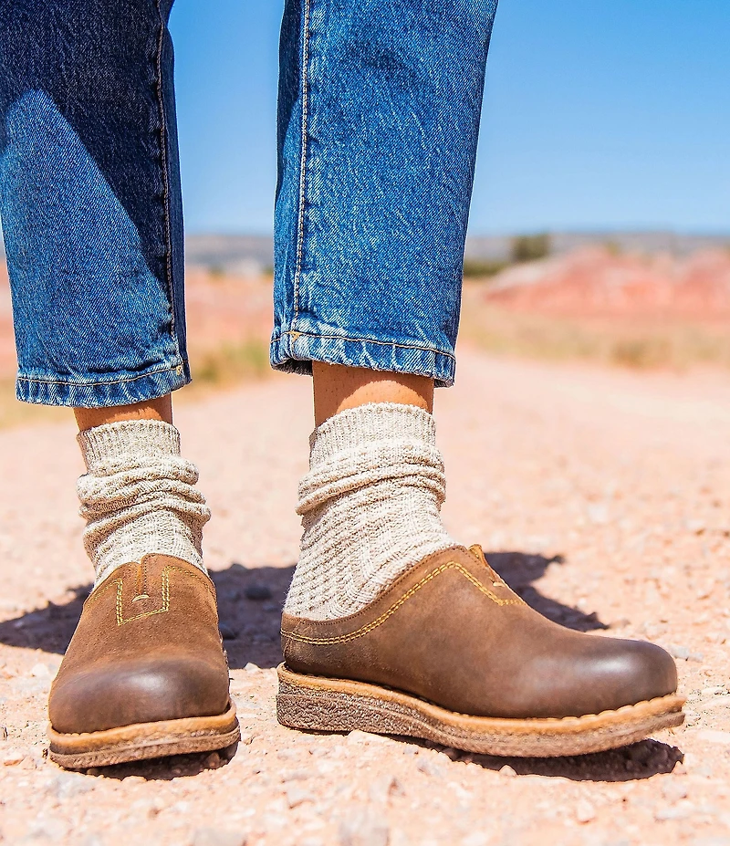 Born Seana Suede Clogs