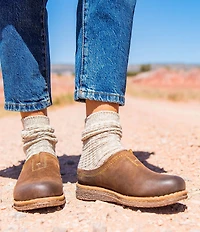 Born Seana Suede Clogs
