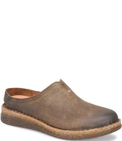 Born Seana Suede Clogs
