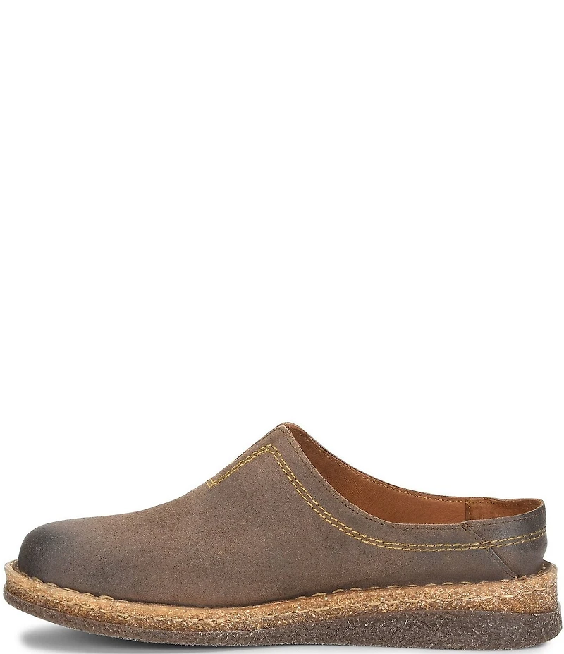 Born Seana Suede Clogs