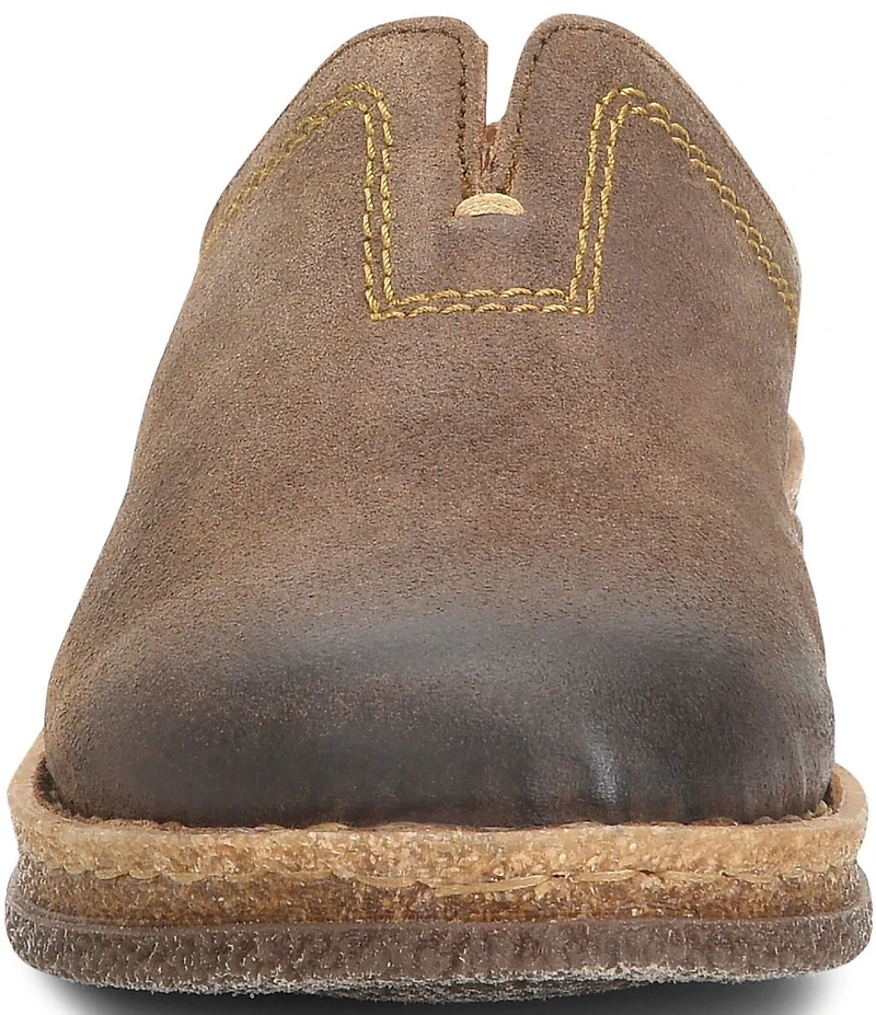Born Seana Suede Clogs