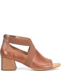 Born Searing Leather Stretch Elastic Shooties