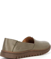 Born Sebra II Leather Loafers