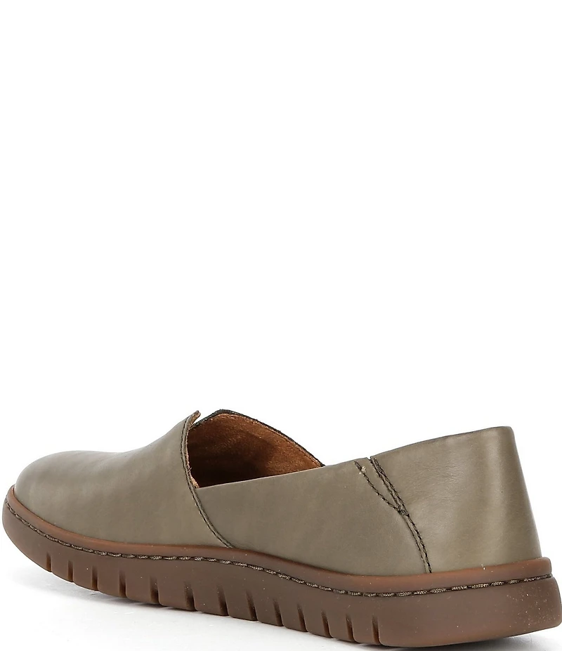 Born Sebra II Leather Loafers