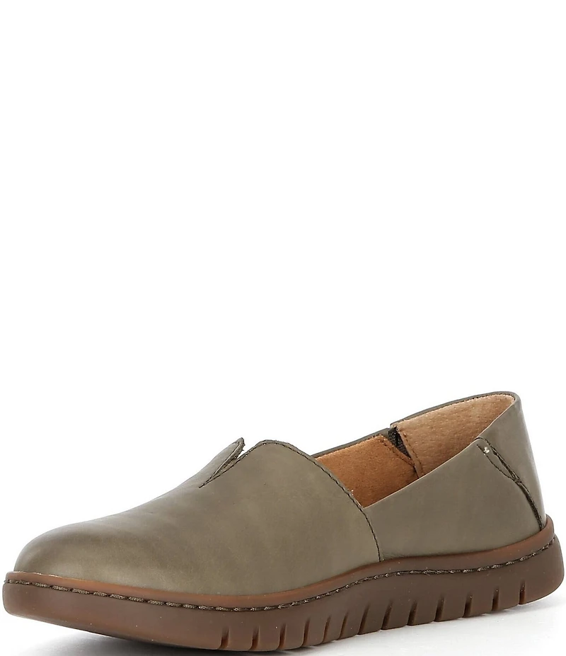 Born Sebra II Leather Loafers