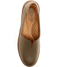 Born Sebra II Leather Loafers