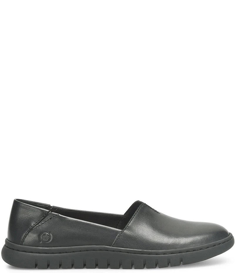 Born Sebra II Leather Loafers