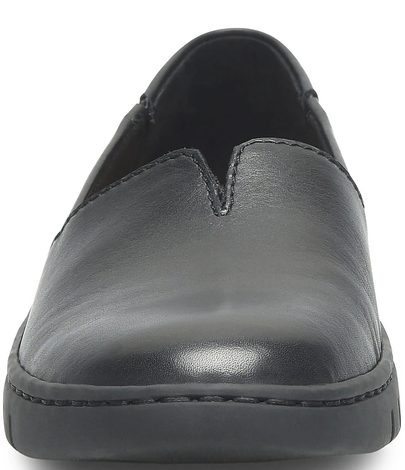 Born Sebra II Leather Loafers