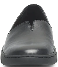 Born Sebra II Leather Loafers