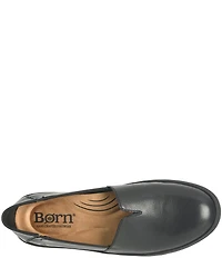 Born Sebra II Leather Loafers