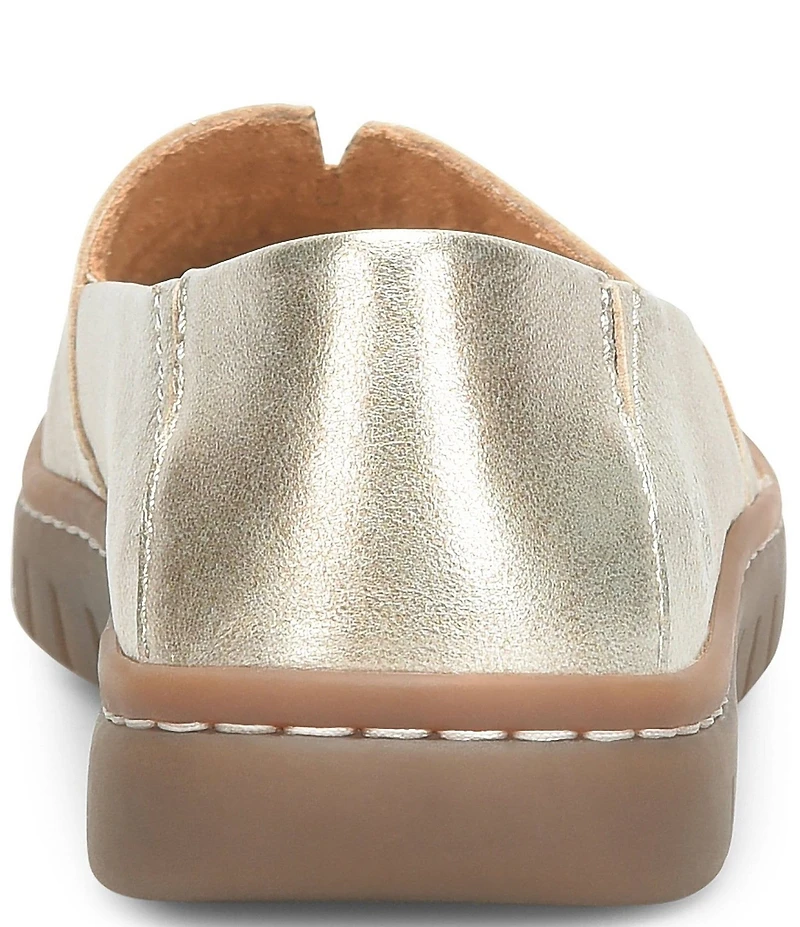 Born Sebra II Leather Loafers