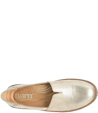 Born Sebra II Leather Loafers