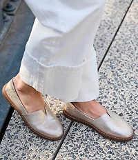 Born Sebra II Leather Loafers