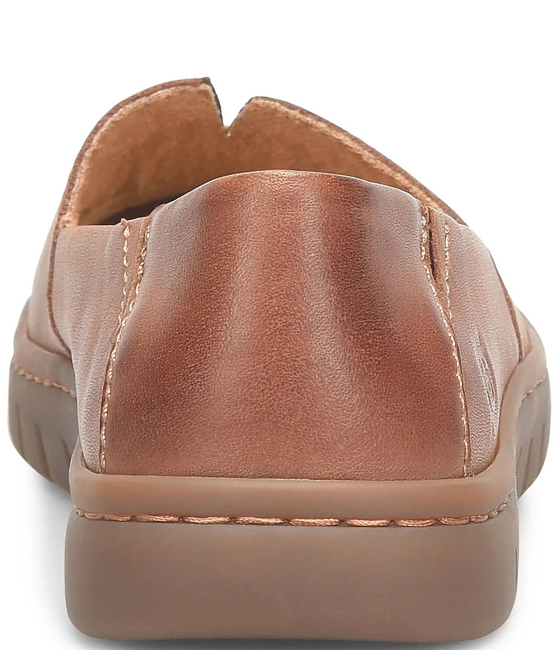 Born Sebra II Leather Loafers
