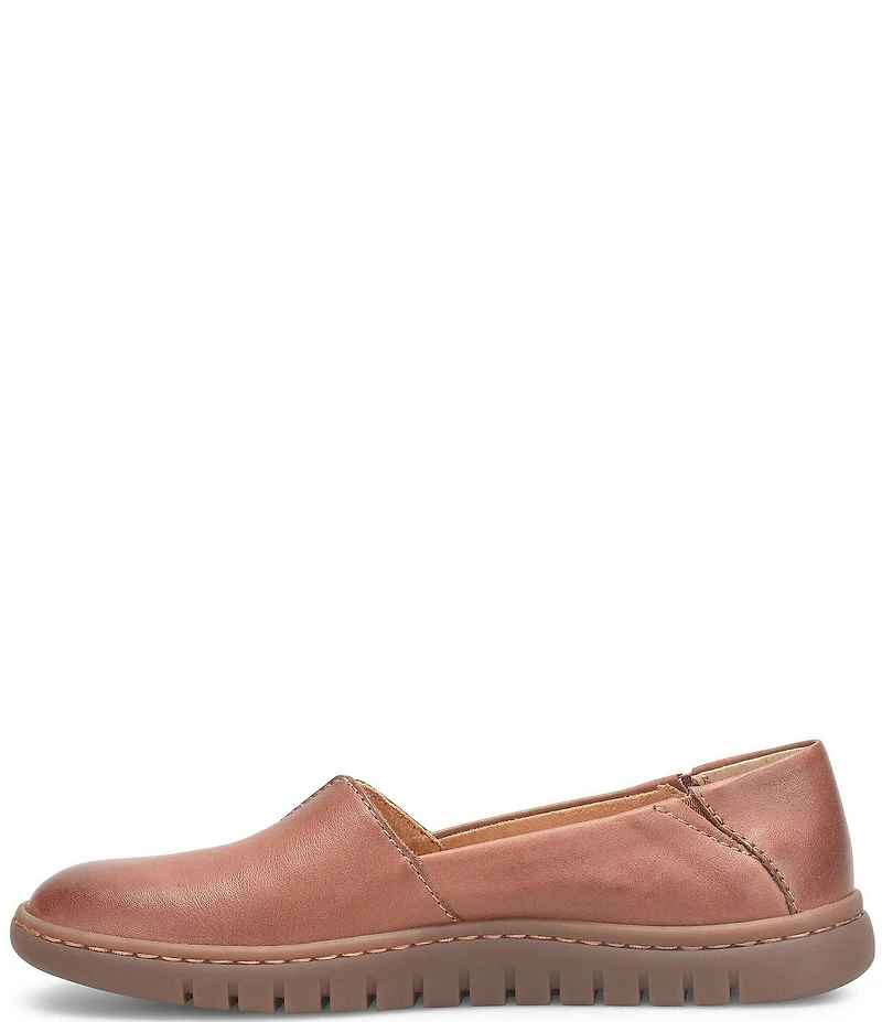 Born Sebra II Leather Loafers