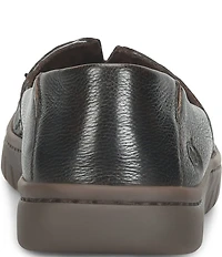 Born Sebra II Snake Embossed Leather Loafers