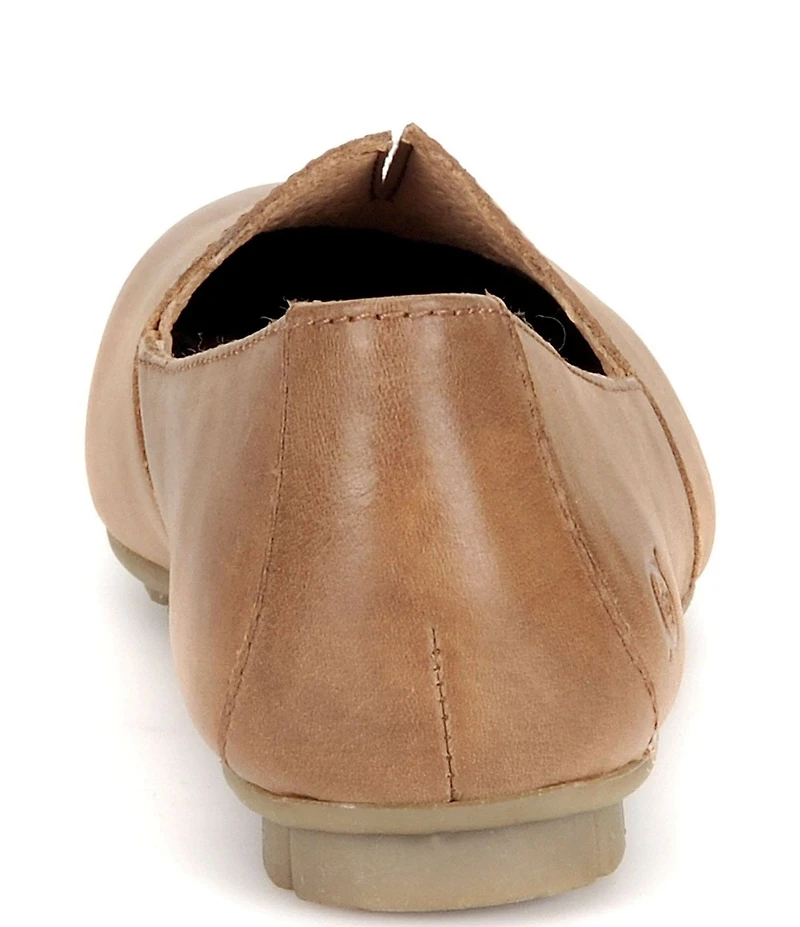 Born Sebra Nubuck Slip On Loafers