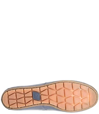 Born Sebra Leather Slip On Loafers