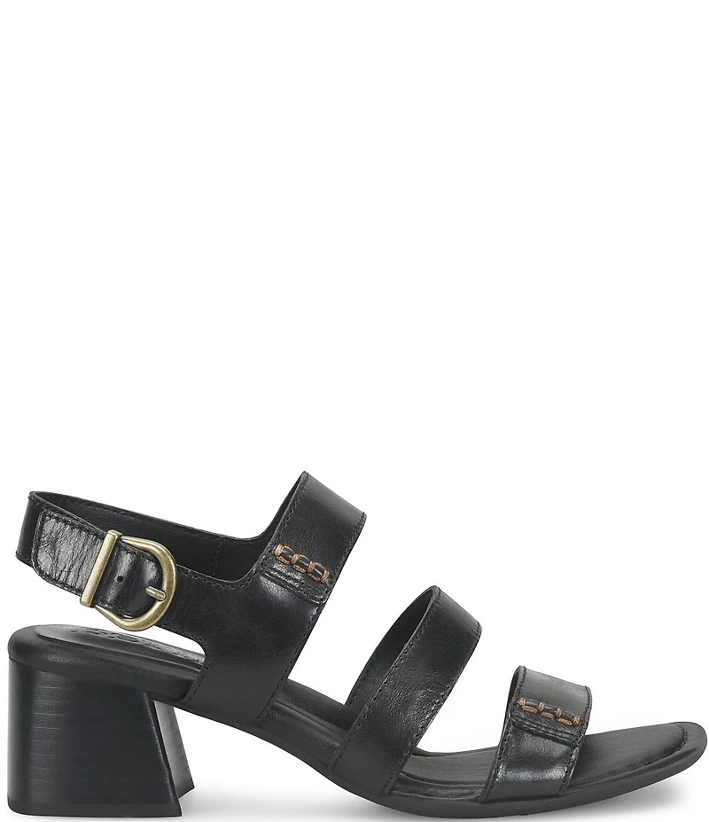 Born Secan Strappy Leather Sandals