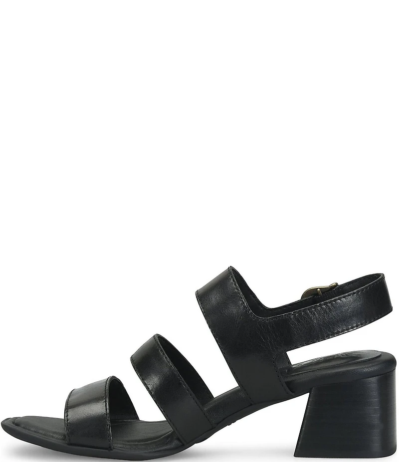 Born Secan Strappy Leather Sandals