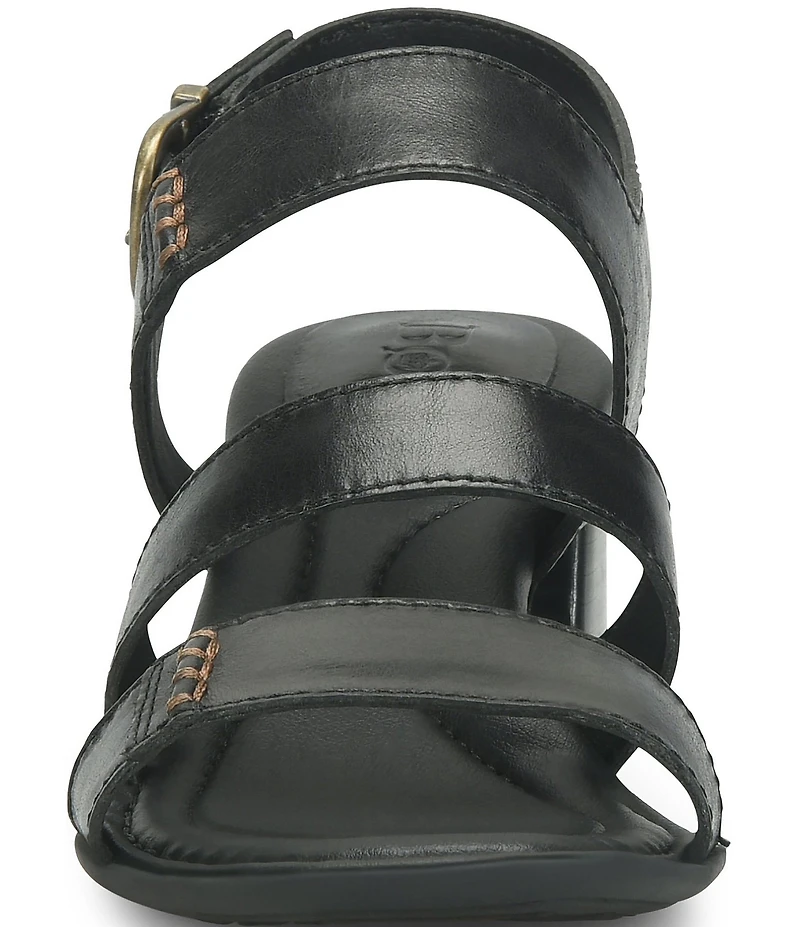 Born Secan Strappy Leather Sandals
