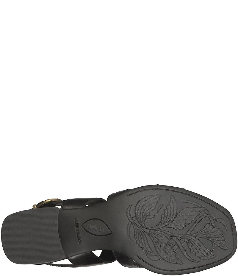 Born Secan Strappy Leather Sandals