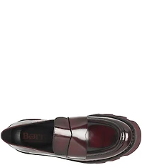 Born Sigge Leather Lugged Platform Loafers