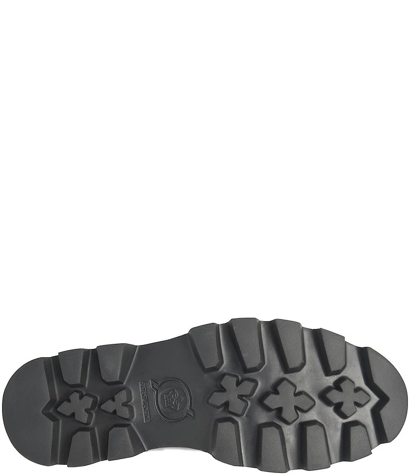 Born Sigge Leather Lugged Platform Loafers