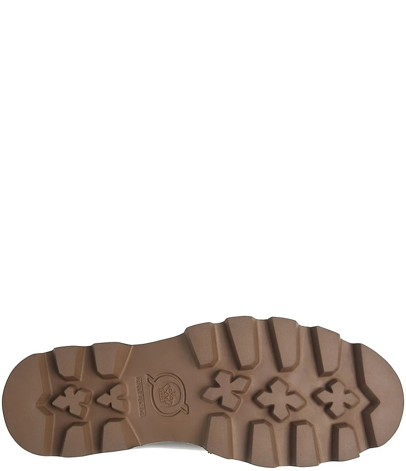 Born Sigge Leather Lugged Platform Loafers