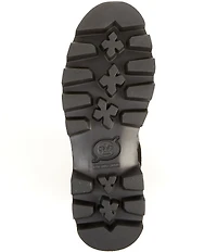 Born Skyway Leather Chelsea Lug Booties