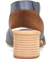 Born Swinton Leather Slingback Sandals