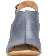 Born Swinton Leather Slingback Sandals