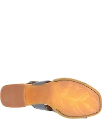 Born Swinton Leather Slingback Sandals