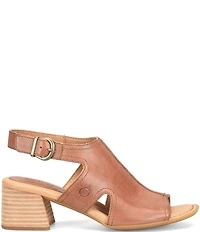 Born Swinton Leather Slingback Sandals