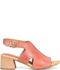 Born Swinton Leather Slingback Sandals