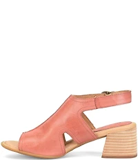 Born Swinton Leather Slingback Sandals