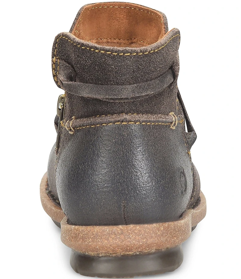 Born Tarkiln Leather Wrap Booties
