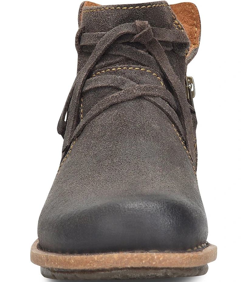 Born Tarkiln Leather Wrap Booties