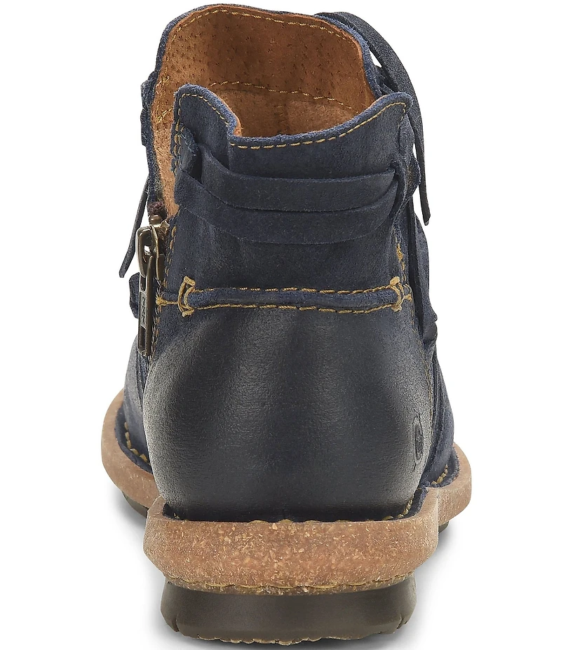 Born Tarkiln Leather Wrap Booties