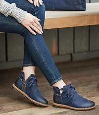 Born Tarkiln Leather Wrap Booties