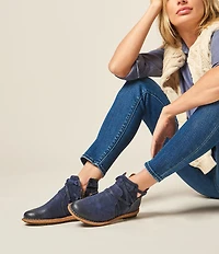 Born Tarkiln Leather Wrap Booties
